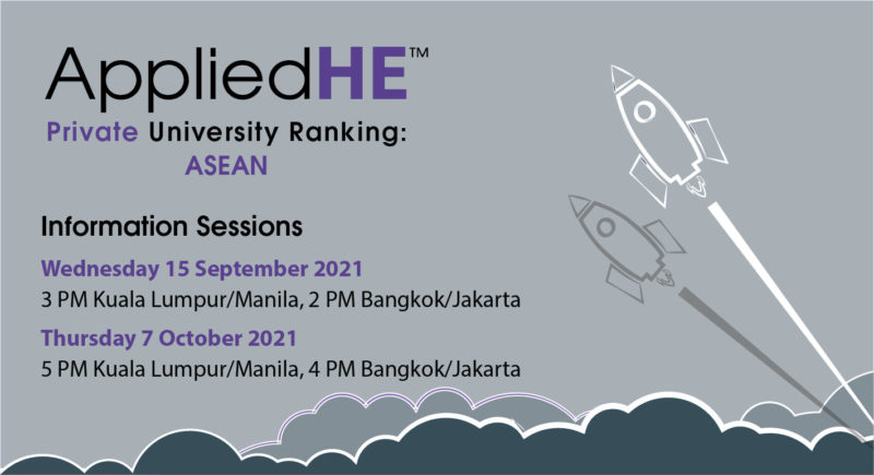 AppliedHE Private University Ranking ASEAN-1